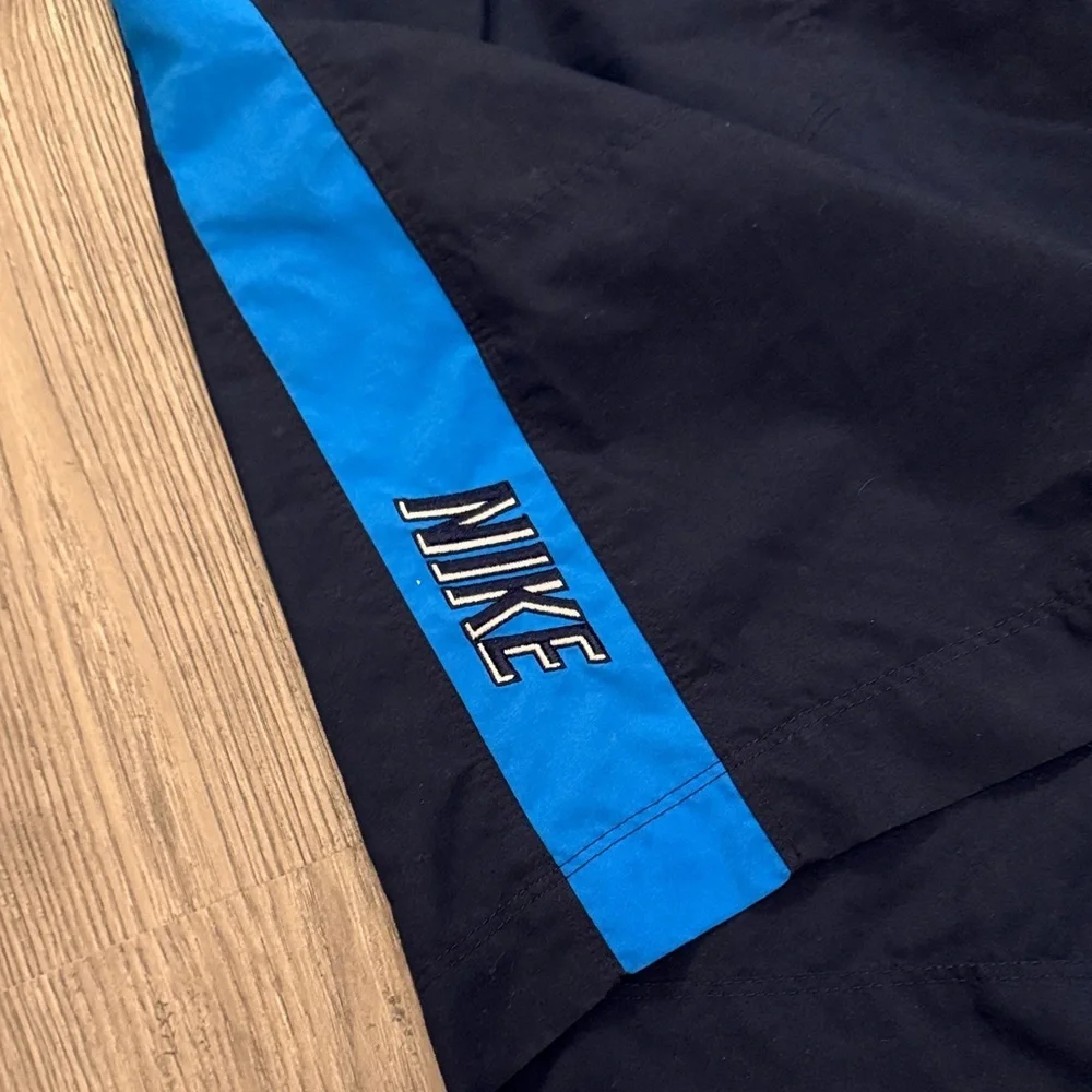 Nike swim trunks blue